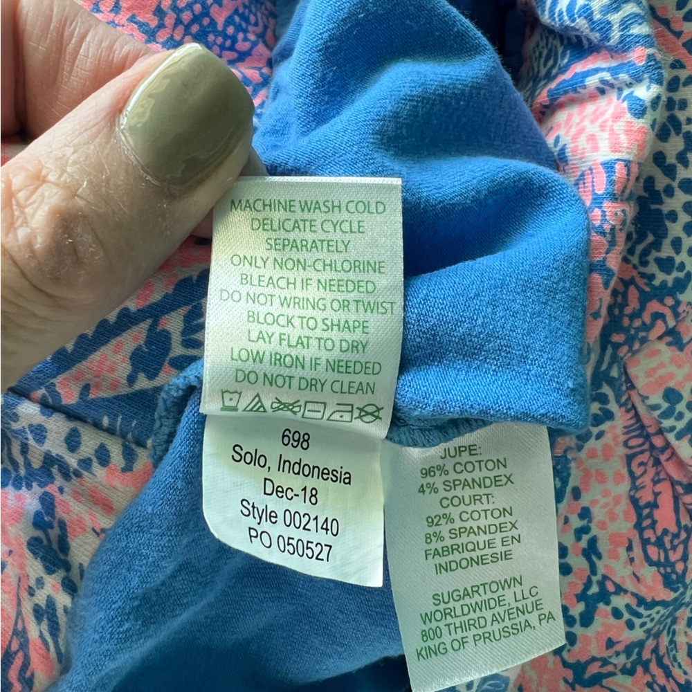 Lilly Pulitzer Alligator Pattern Mini Skorts With… - image 8